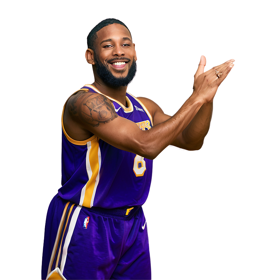 Lakers Victory Pose Png Wtw66 PNG