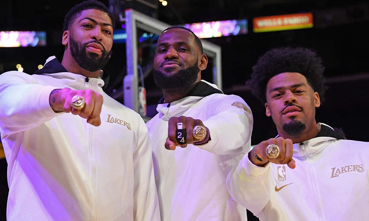 Lakers2020 Championship Ring Ceremony Wallpaper