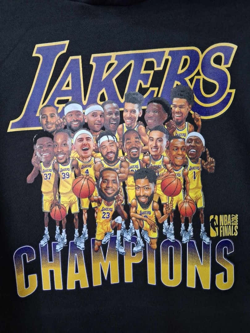 Lakers2020 N B A Champions Shirt Wallpaper