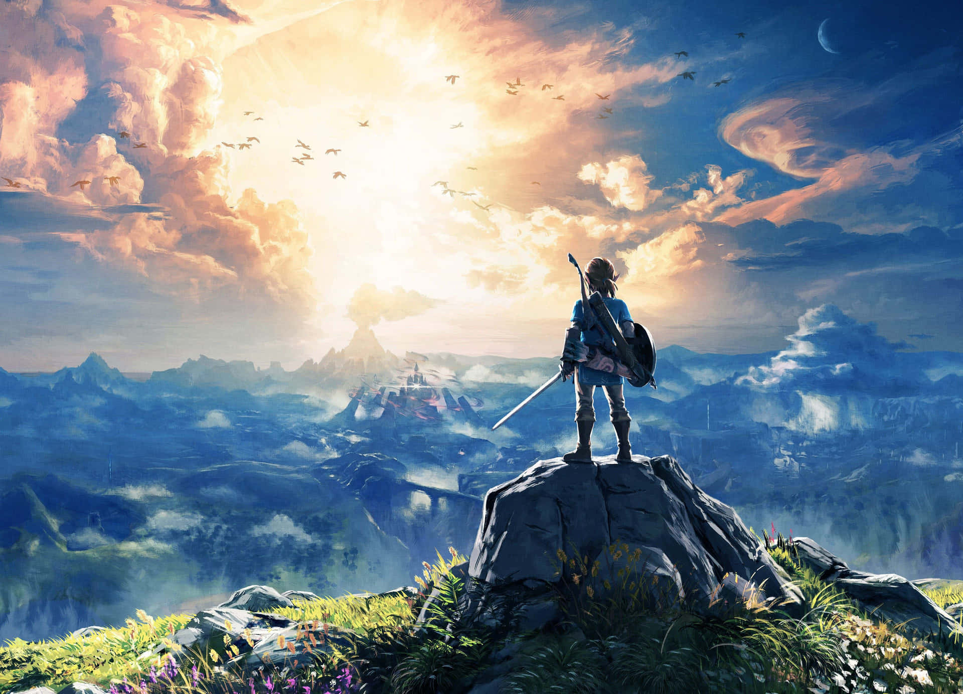 Laleyenda De Zelda: Breath Of The Wild - Impresionante Aventura De Mundo Abierto.