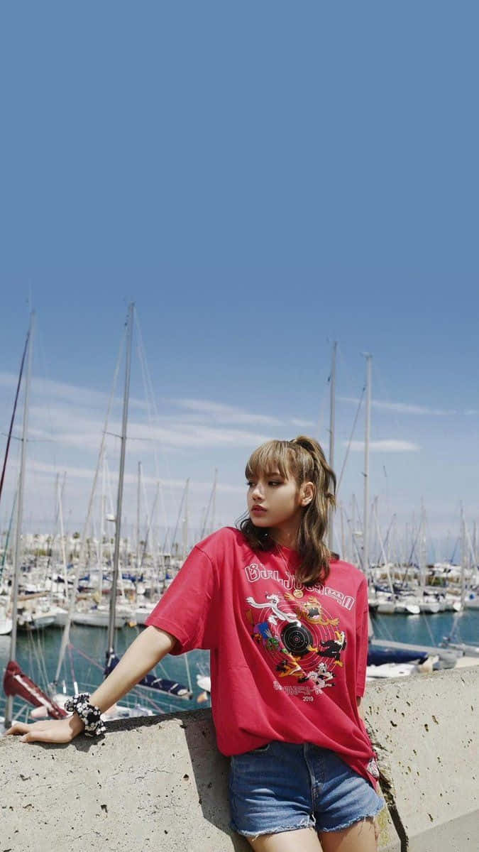 Lalisa, the beautiful and talented singer-songwriter and dancer of South Korea.