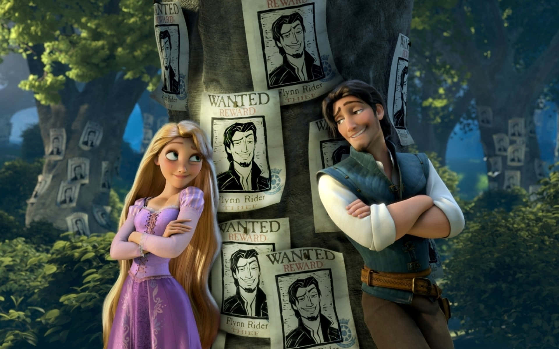 Lamágica Rapunzel En Su Torre Encantada.