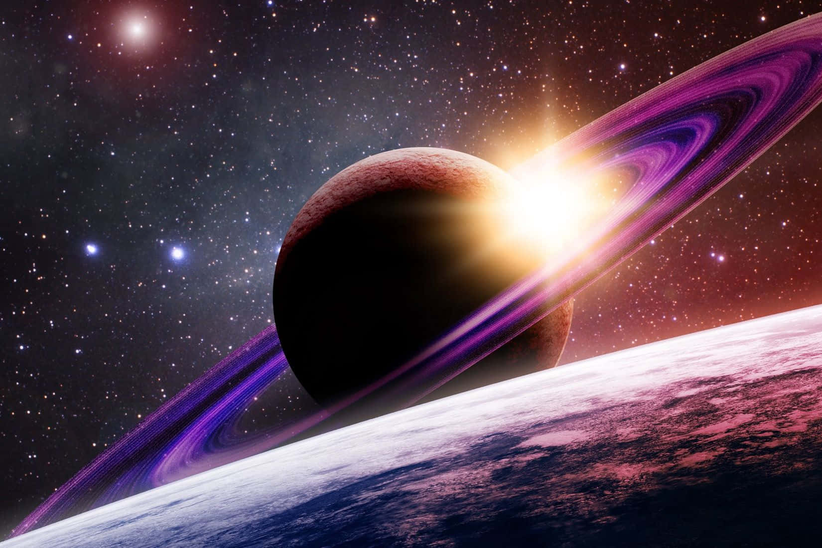 Lamajestuosa Belleza De Saturno