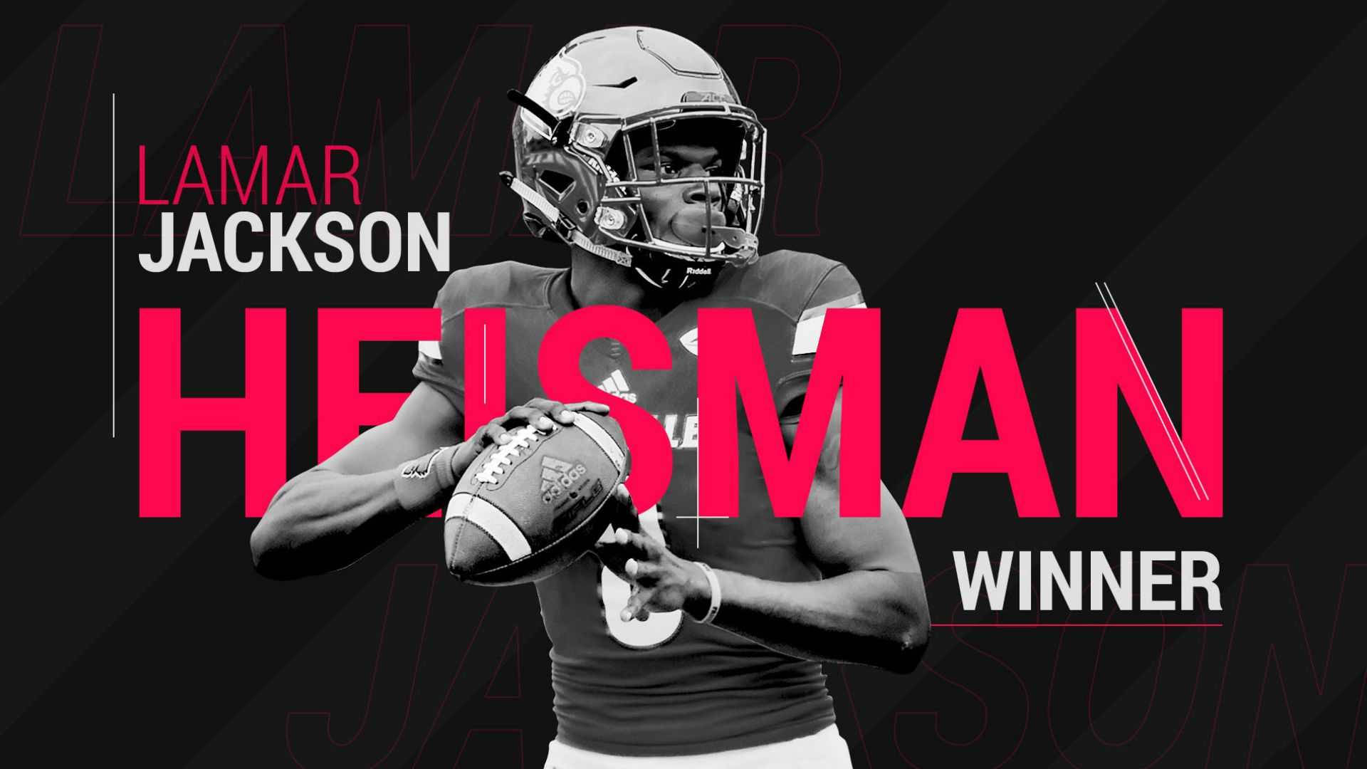 Lamar Jackson Heisman Winner