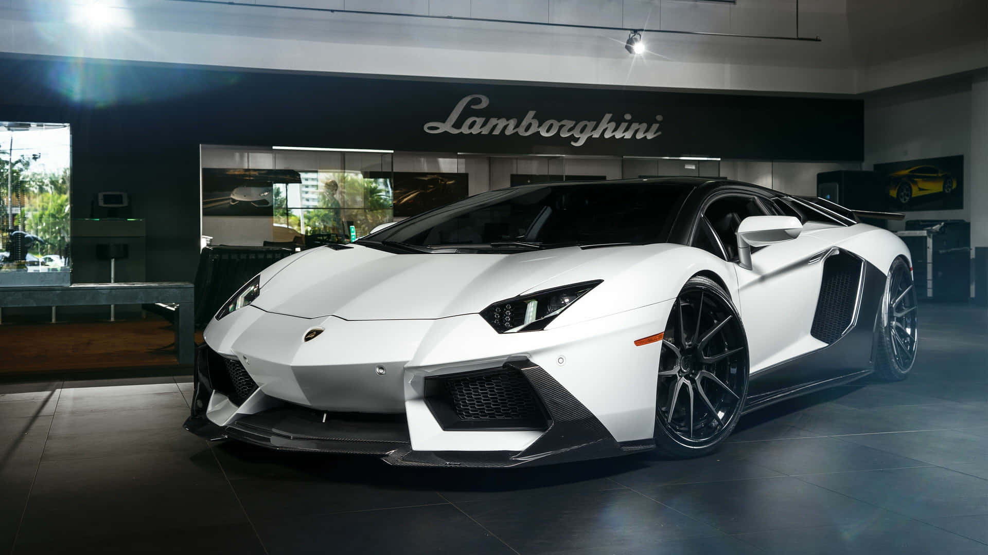 Höjstyrkan Och Stilen Med Lamborghini