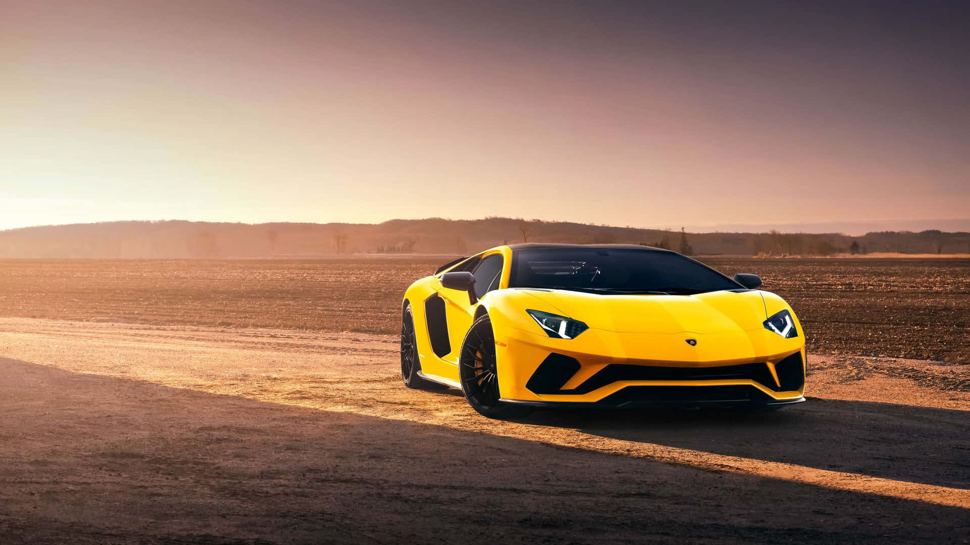Körin I Ett Äventyr Med Lamborghini