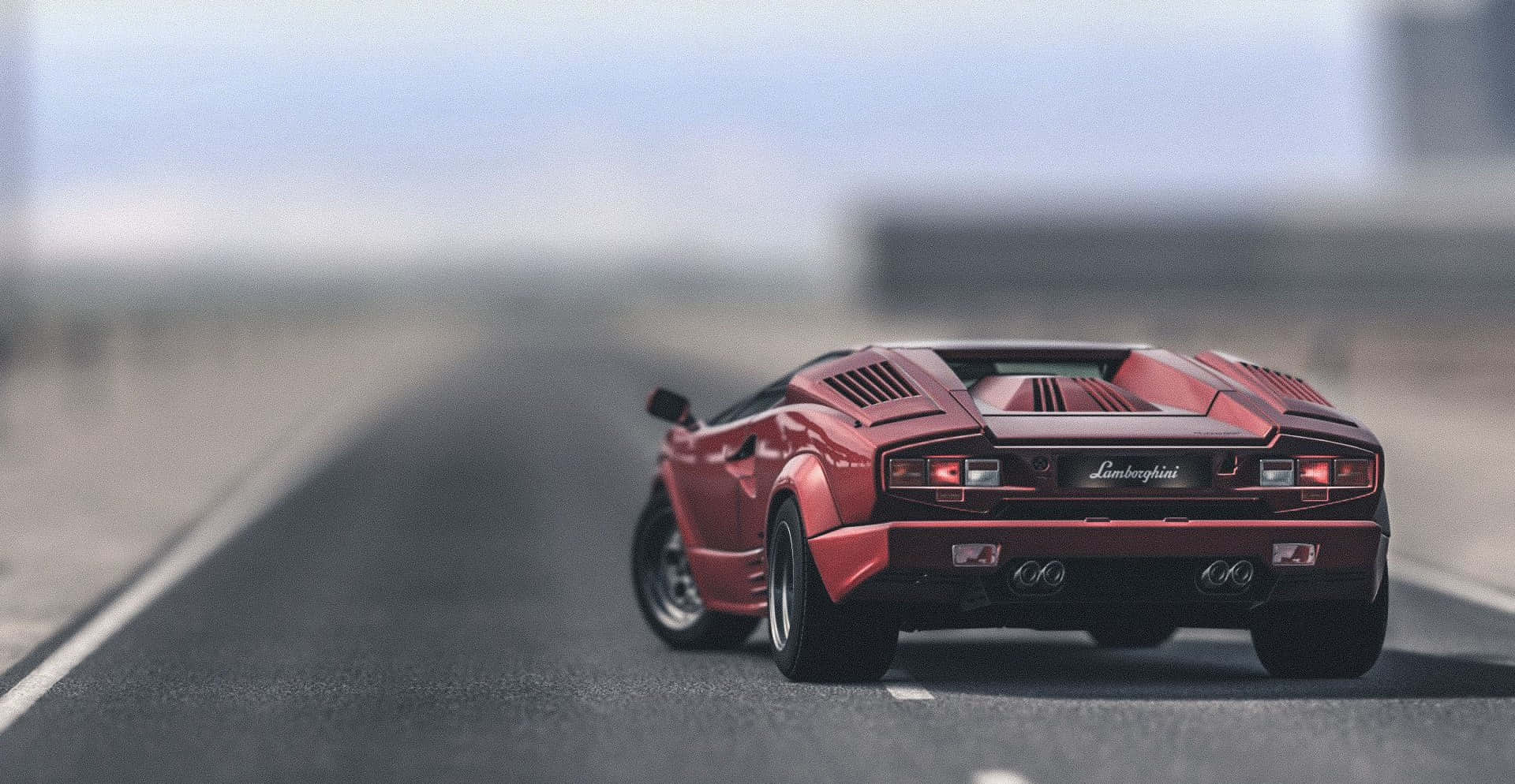 Lamborghini Countach - Classic Beauty and Performance Wallpaper