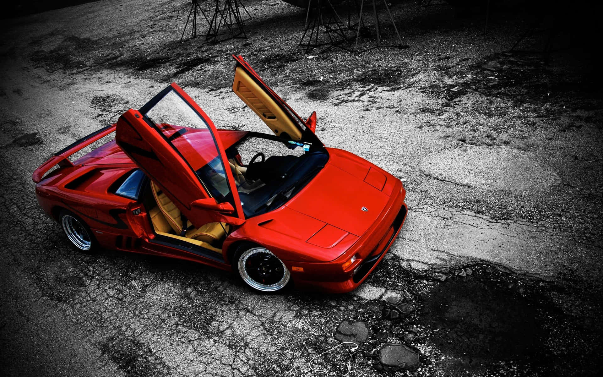 Lamborghini Diablo - The Classic Supercar Dream Wallpaper