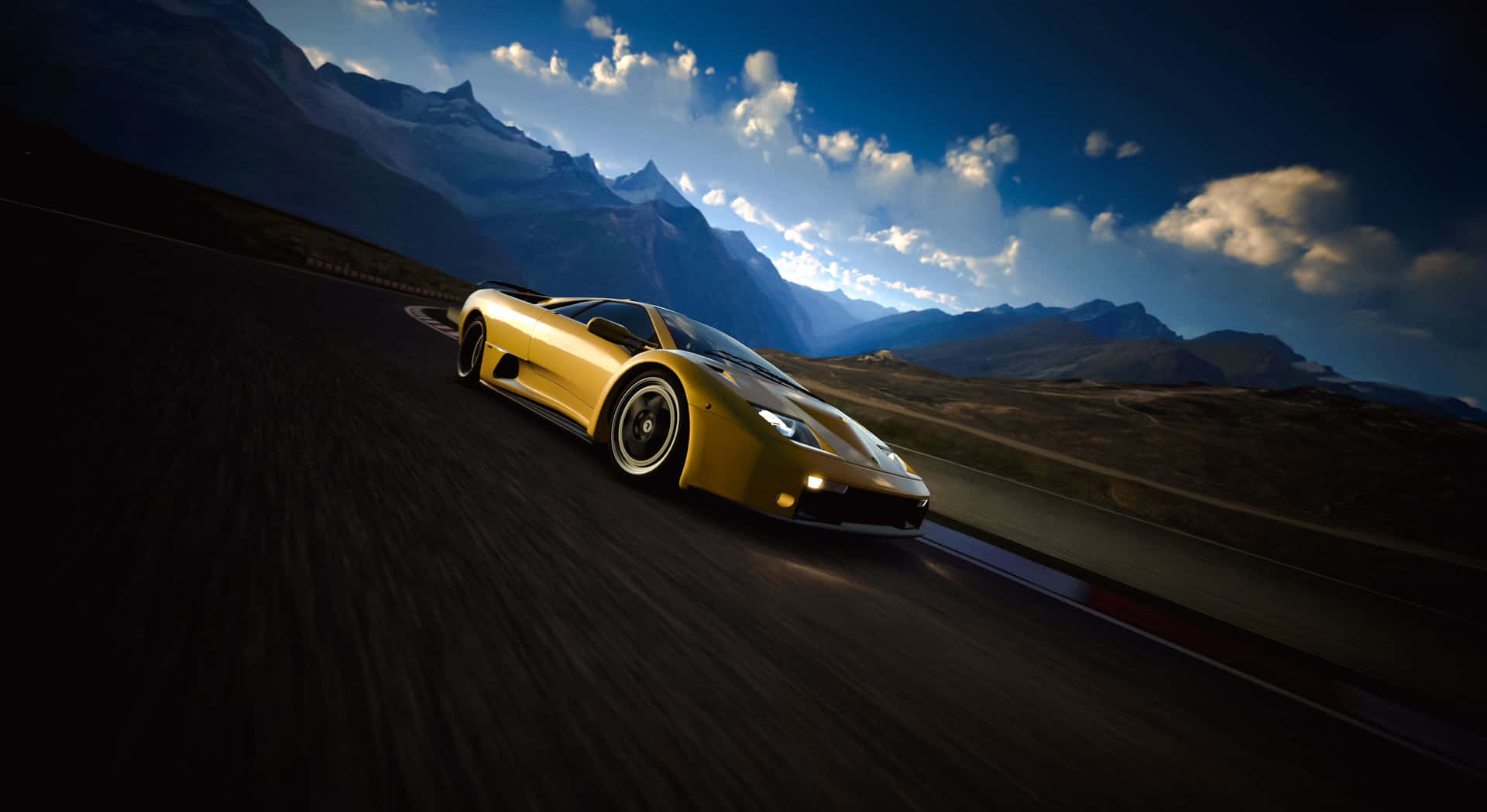Lamborghini Diablo - An Icon of Speed and Luxury Wallpaper