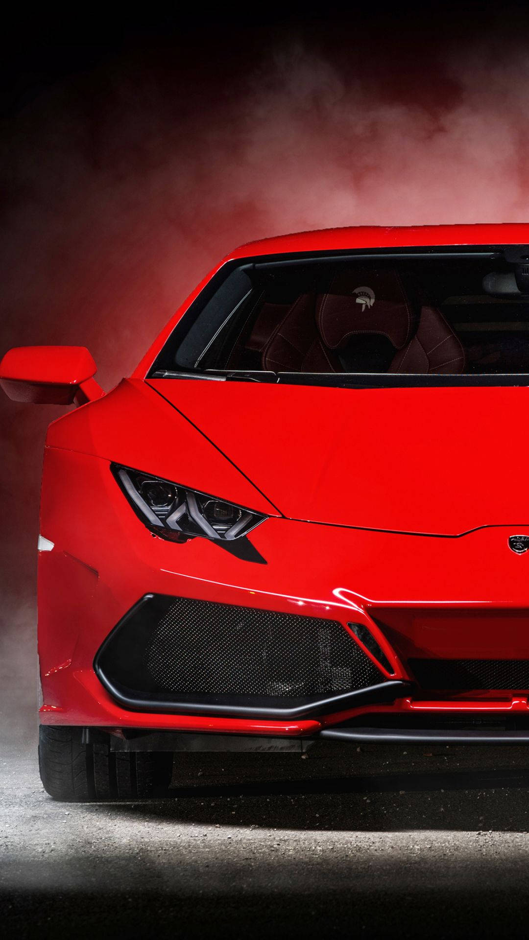 Lamborghini Iphone Red Aesthetic Smoke Background