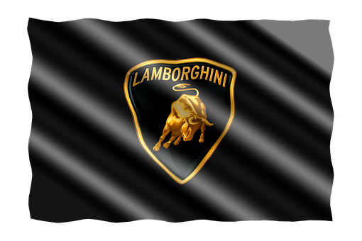Lamborghini Logoon Flag PNG