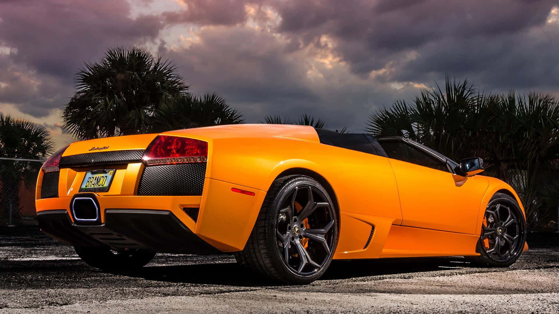 Sleek and Powerful Lamborghini Murciélago Wallpaper
