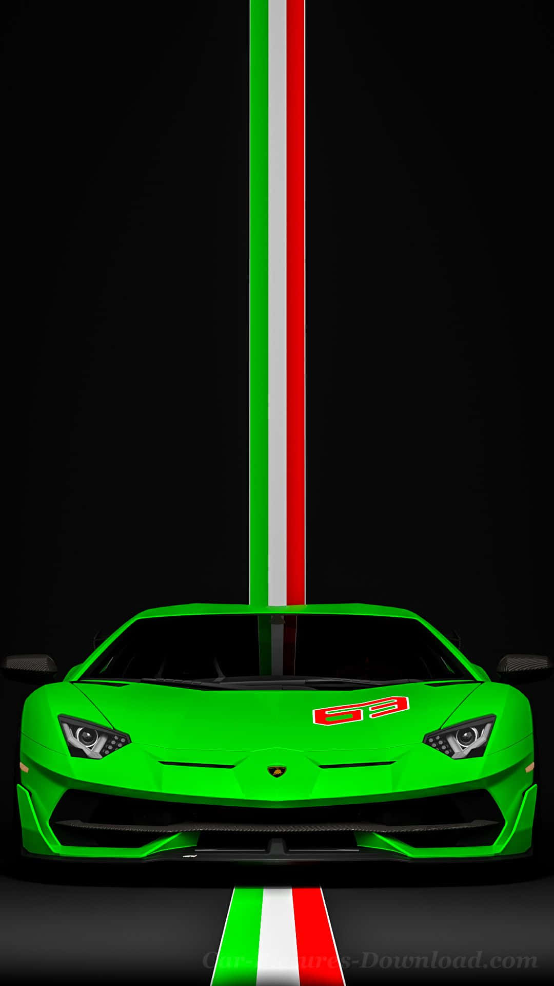 Verbessernsie Ihren Stil Mit Dem Lamborghini-telefon. Wallpaper