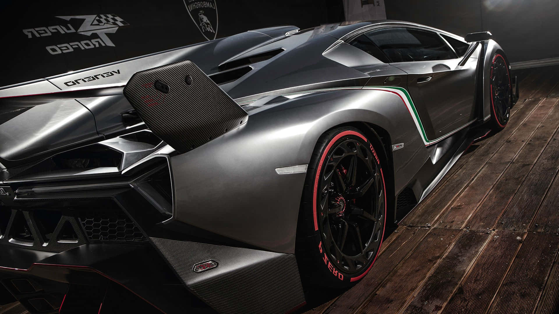 Lamborghini Veneno: Unleashing the Beast Wallpaper