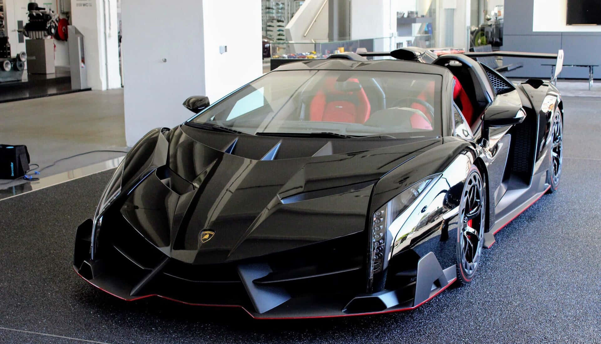 Lamborghini Veneno - Unleashing Power and Elegance Wallpaper
