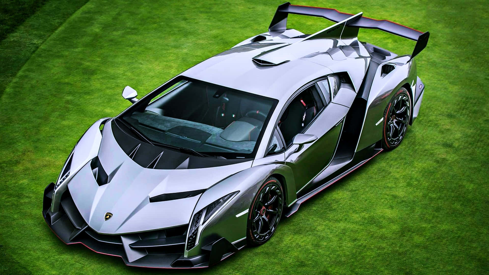 Captivating Lamborghini Veneno in Full Glory Wallpaper