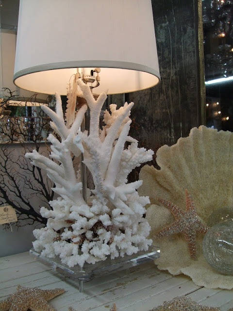Lampadasottomarina Vibrante Corallo Sfondo