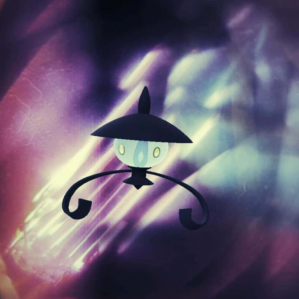 Lampent In Blurry Abstract Backdrop Wallpaper