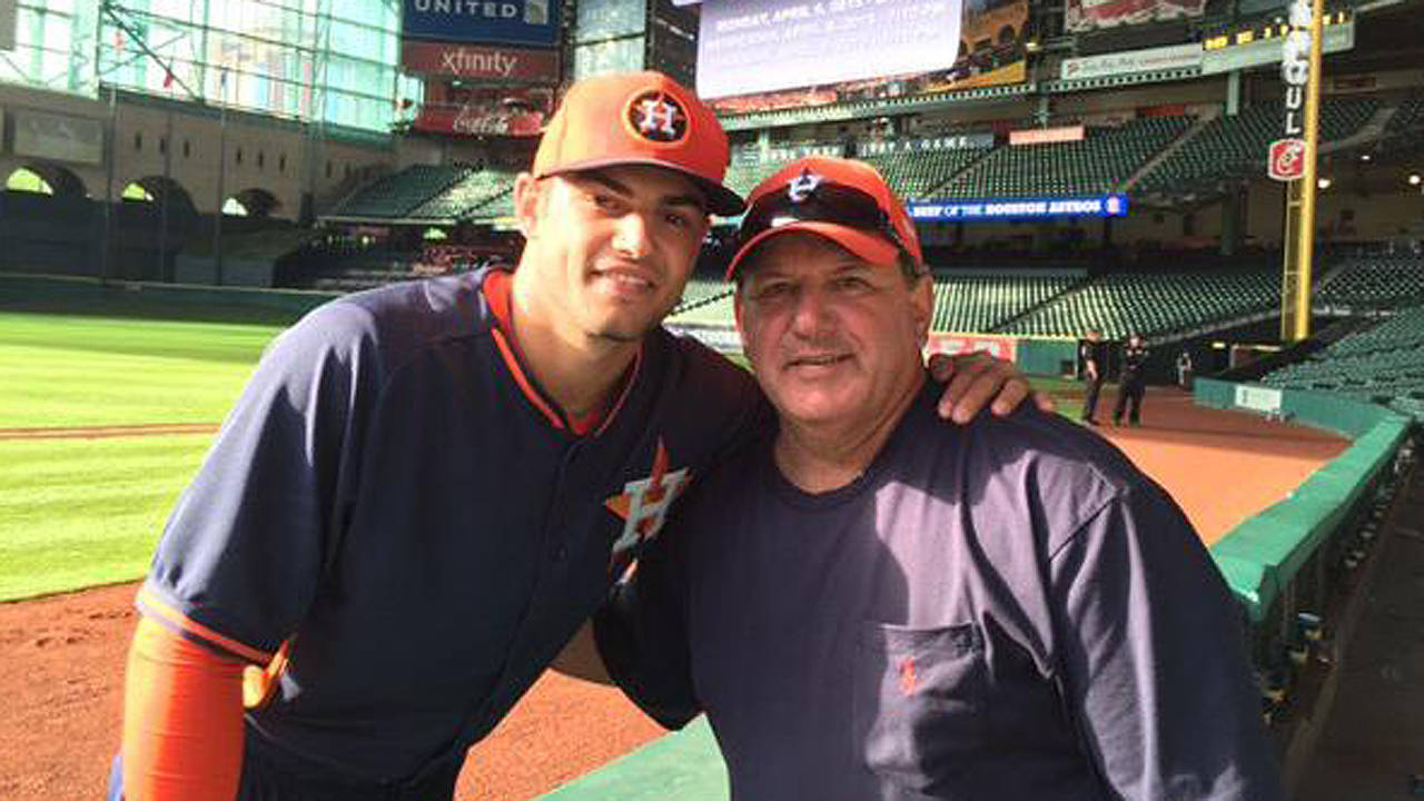 Lance McCullers Father And Son Wallpaper