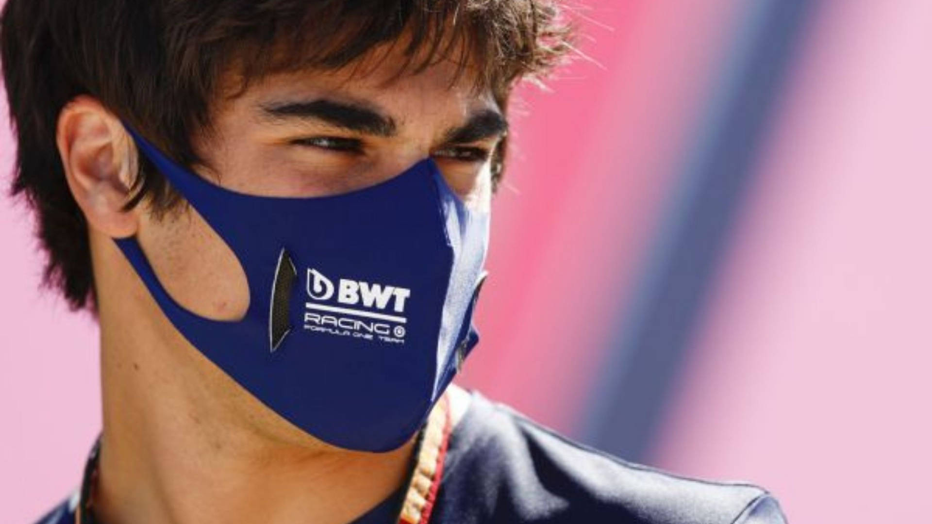 Lancestroll Bwt Racing Mask In German Could Be Translated As 