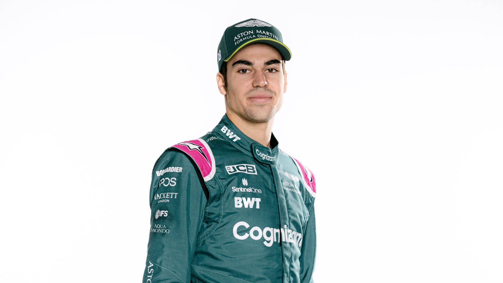 Lance Stroll Cap And Suit Wallpaper