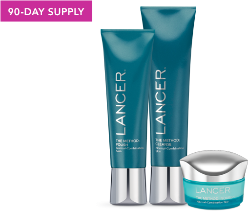 Lancer Skincare90 Day Supply Set PNG