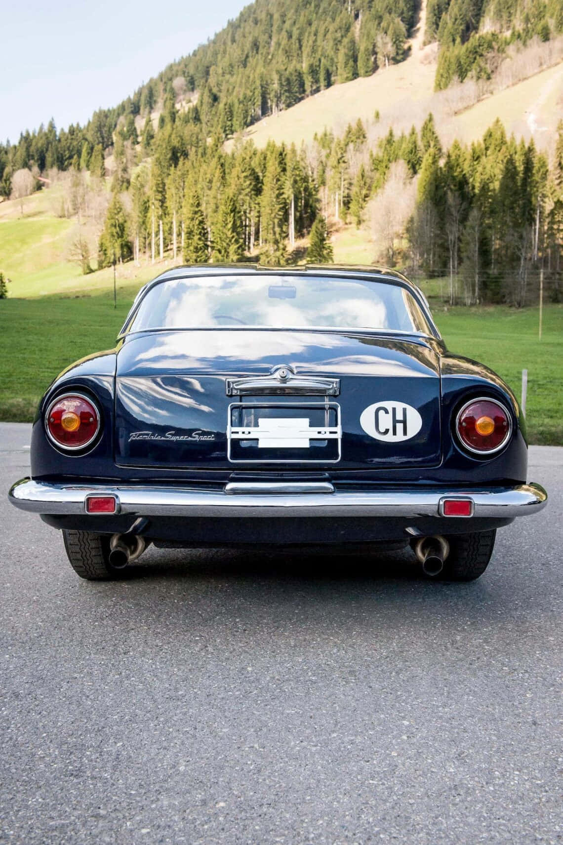 Lancia Flaminia Supersport Takaviisto Taustakuva