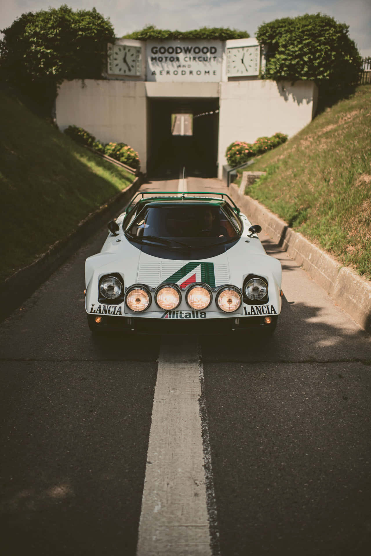 Lancia Stratos Goodwood Entree Achtergrond