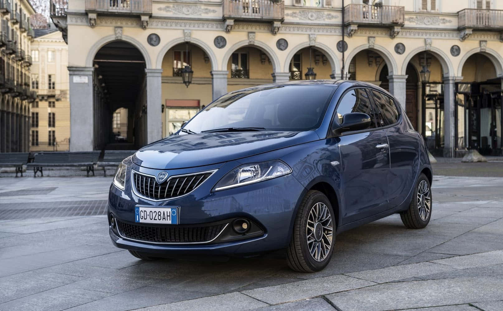 Lancia Ypsilon En Milieu Urbain Fond d'écran