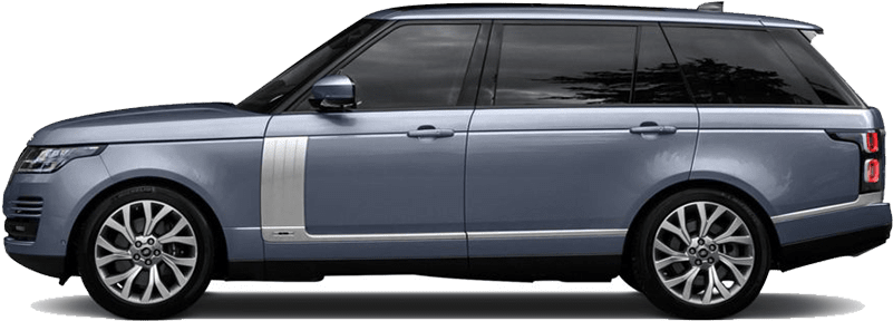 Land Rover Luxury S U V Side View PNG