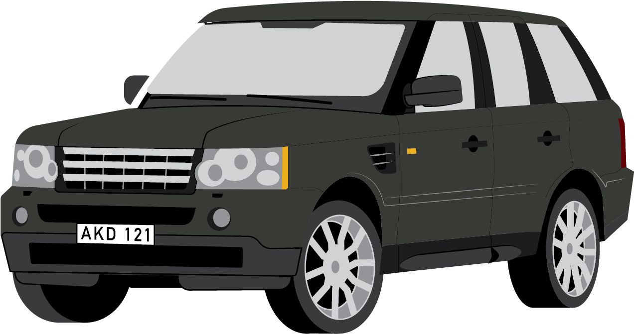 Land Rover Vector Illustration PNG