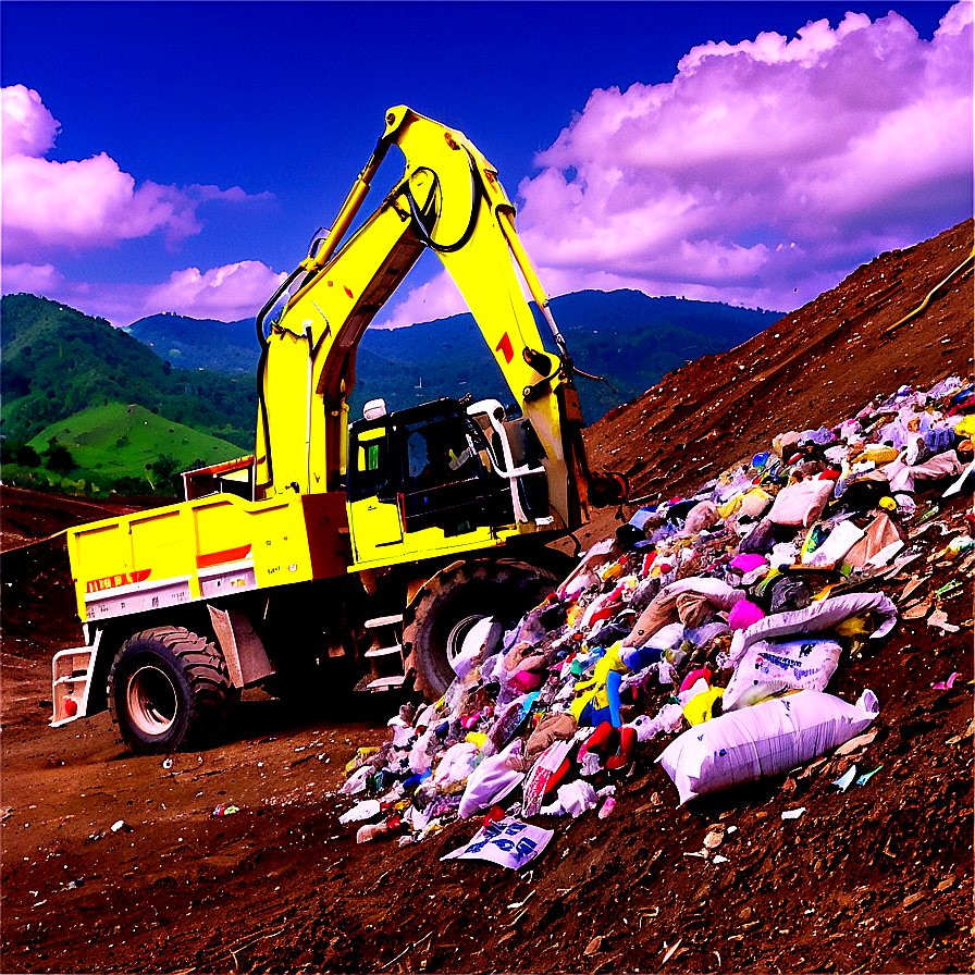 Landfill Operation Png Bgx84 PNG