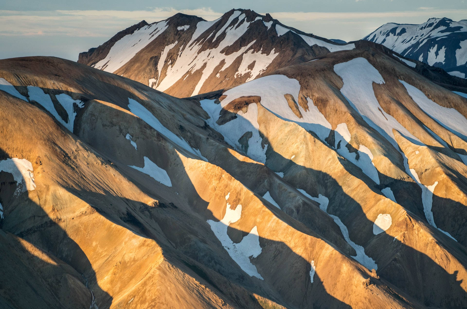 Montañade Landmannalaugar Para Macbook Fondo de pantalla