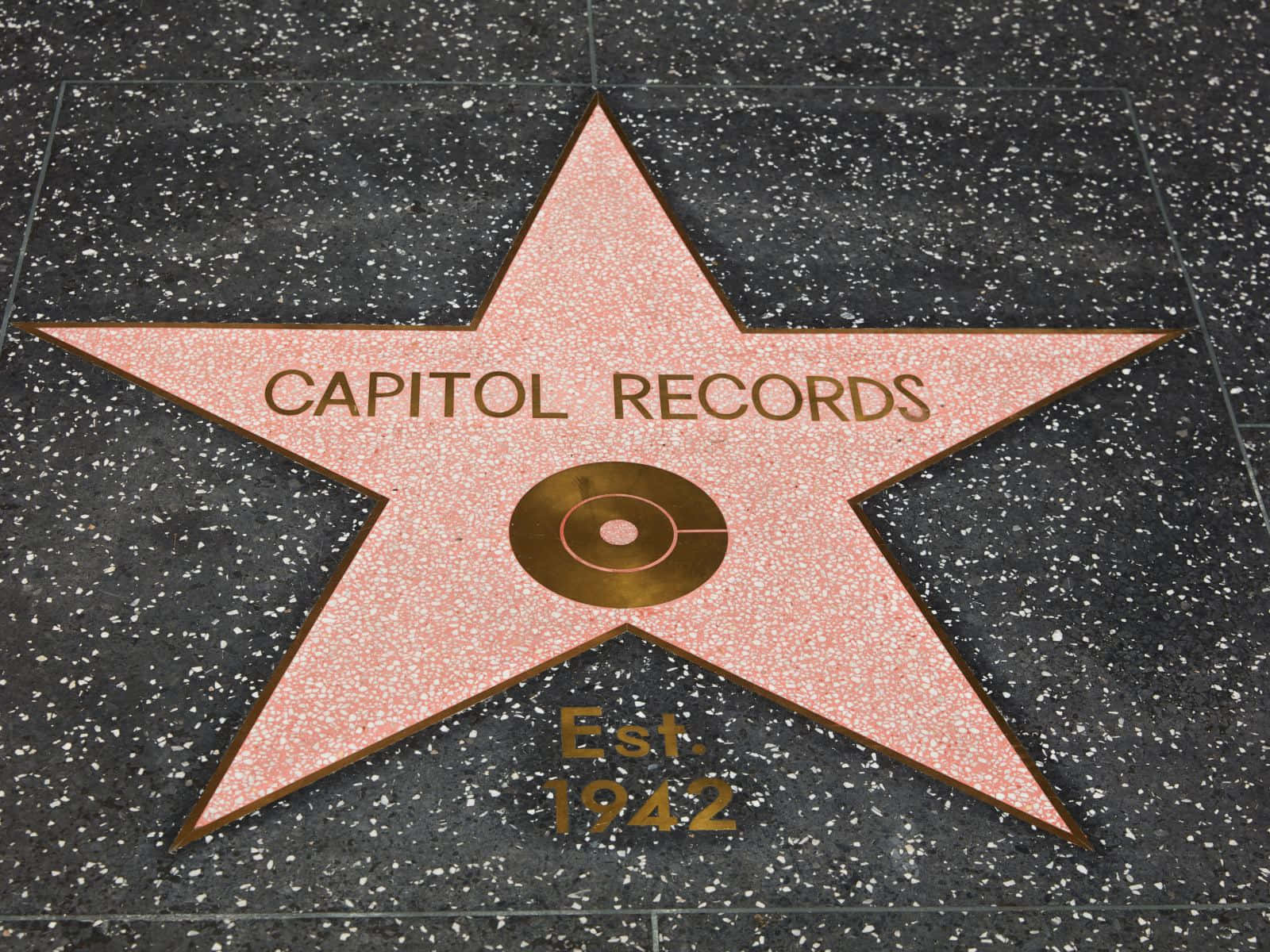 Landmarken El Edificio De Capitol Records Fondo de pantalla
