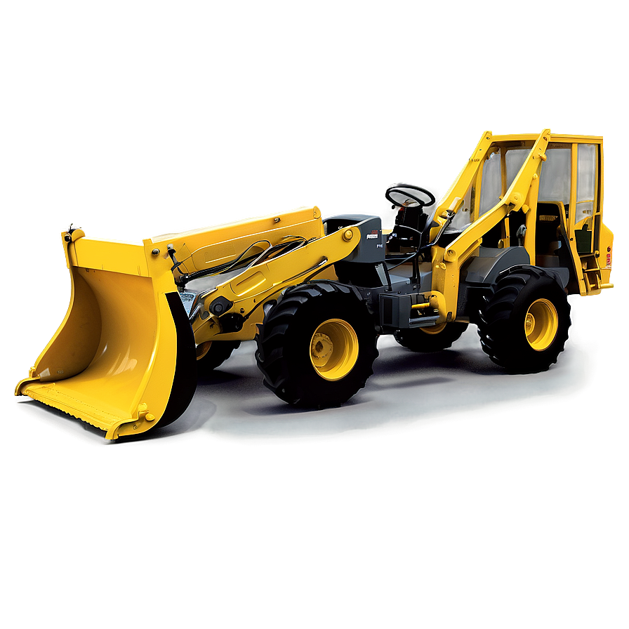 Landscape Backhoe Png 06272024 PNG