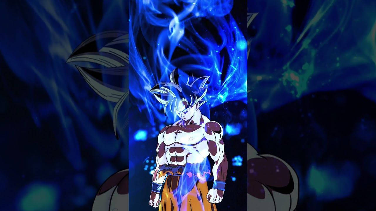 Paisagemdo Goku Ultra Instinct Para Papel De Parede De Computador Ou Celular. Papel de Parede