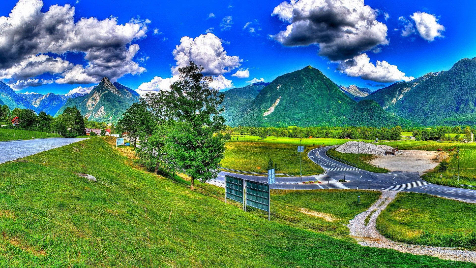 Landscape Mountain Photograph In Europe Picture