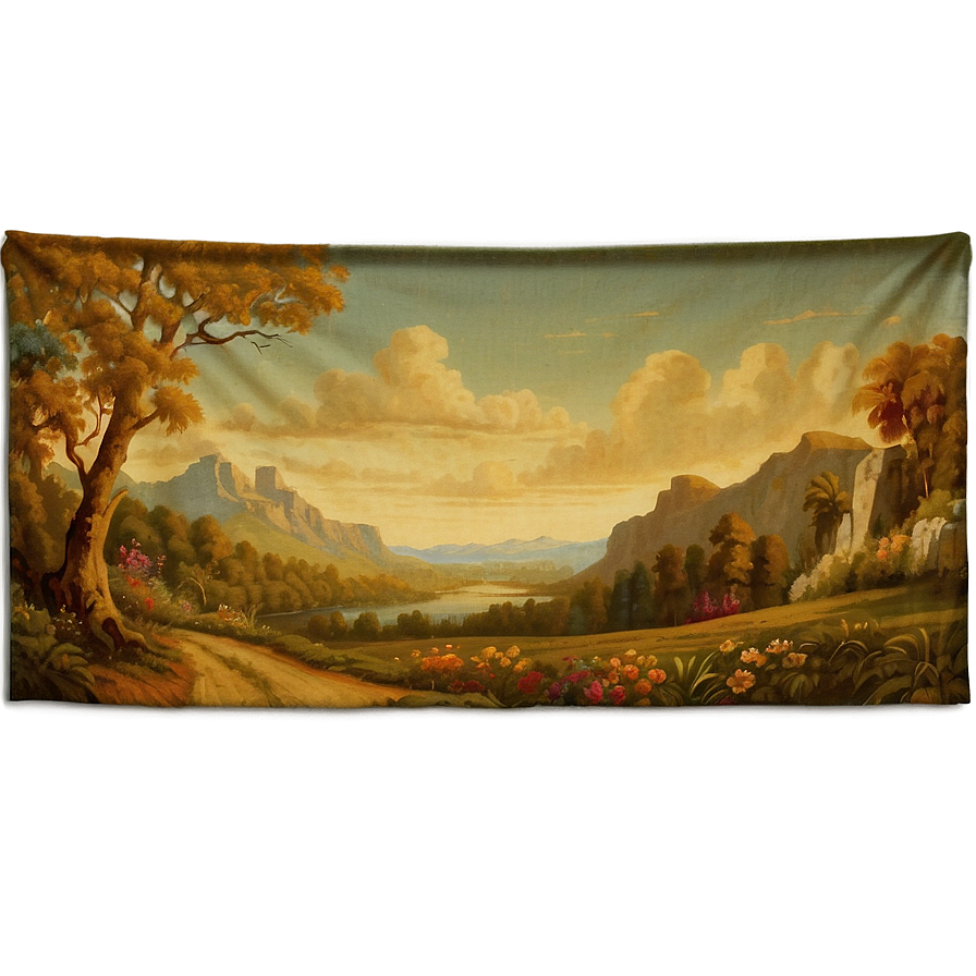 Landscape Tapestry Png Kib PNG