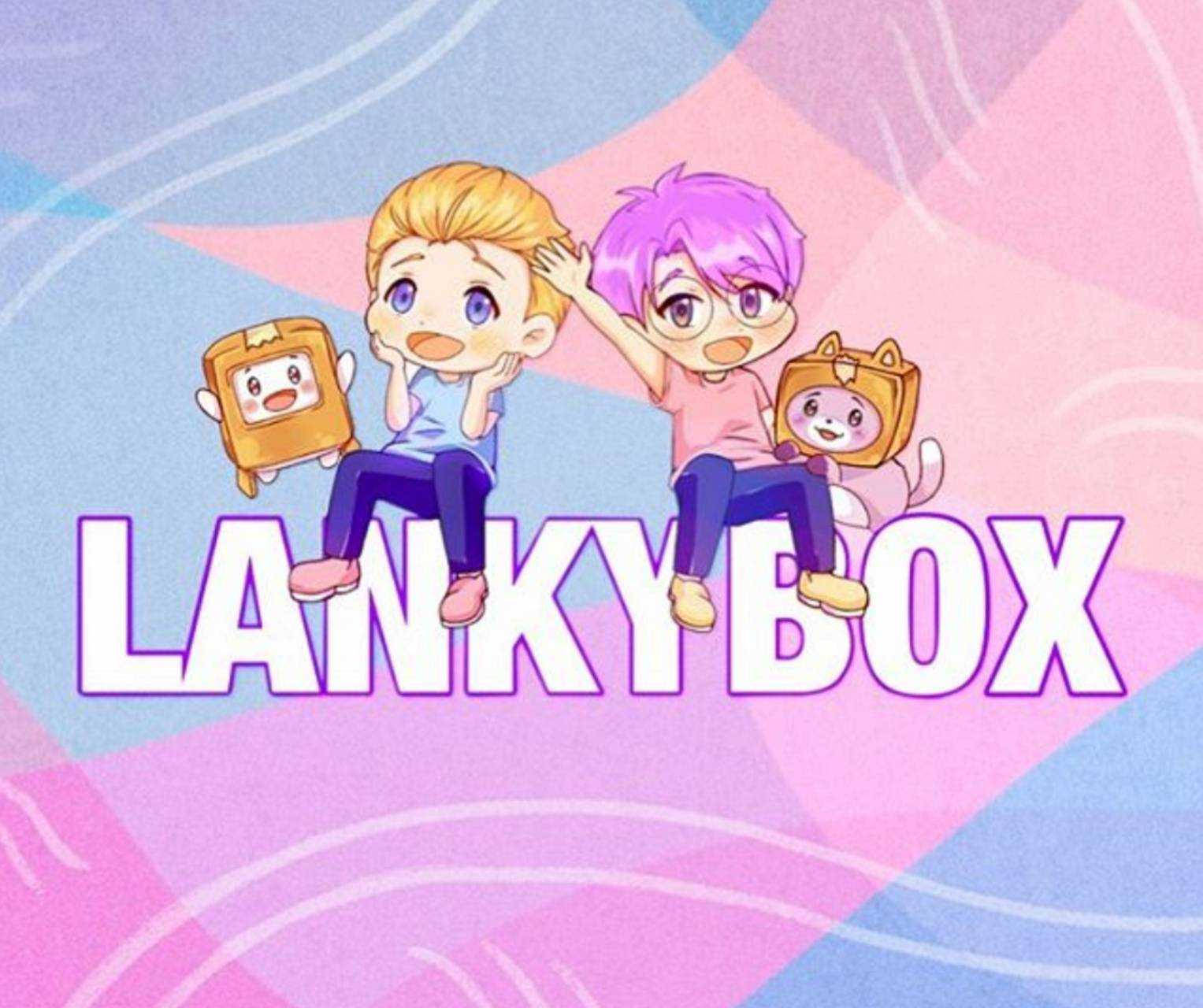 Lankybox Animated Adam And Justin Plushies