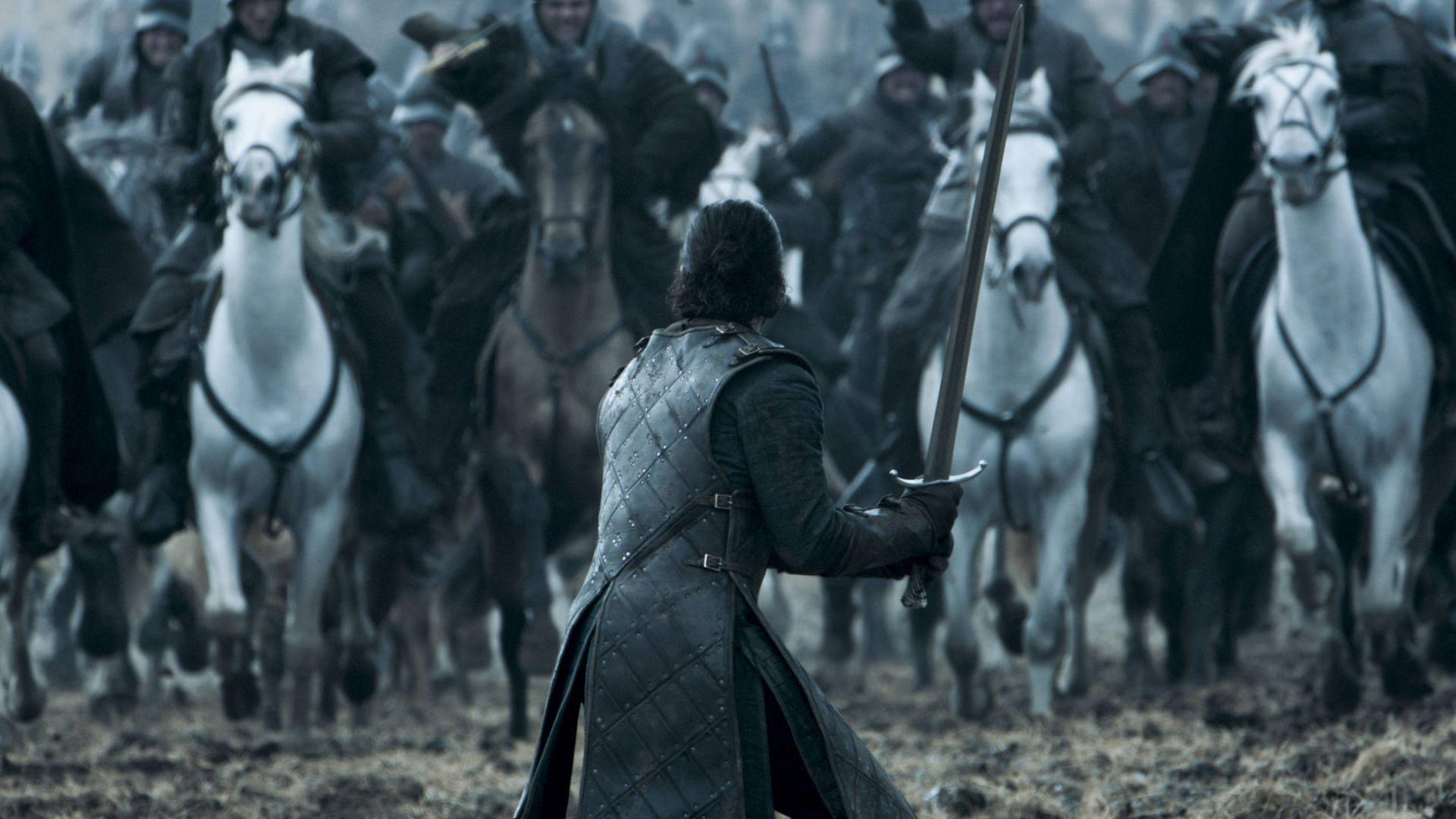 Lannistersoldaten Jon Snow Spiel Der Throne Wallpaper