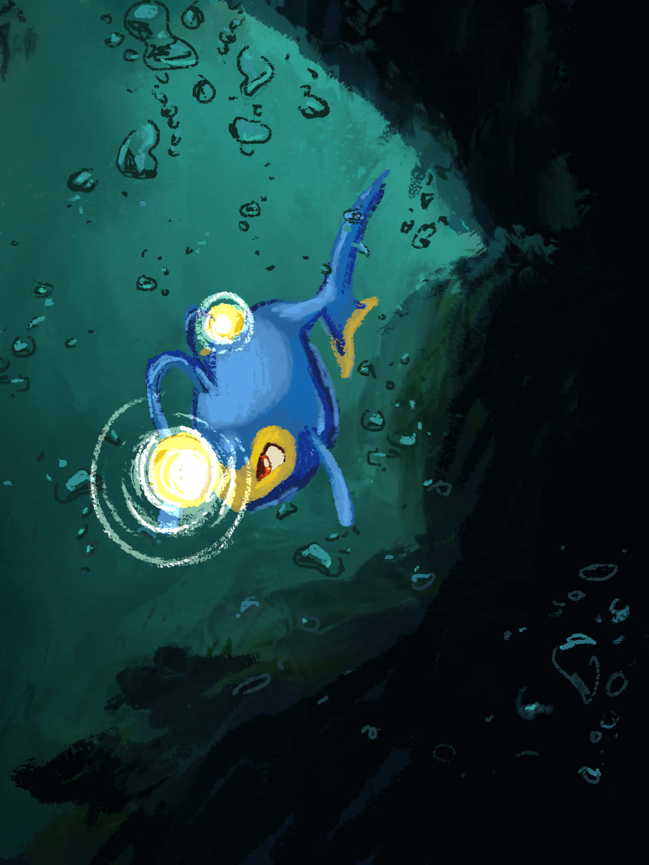 Lanturn Underwater Wallpaper
