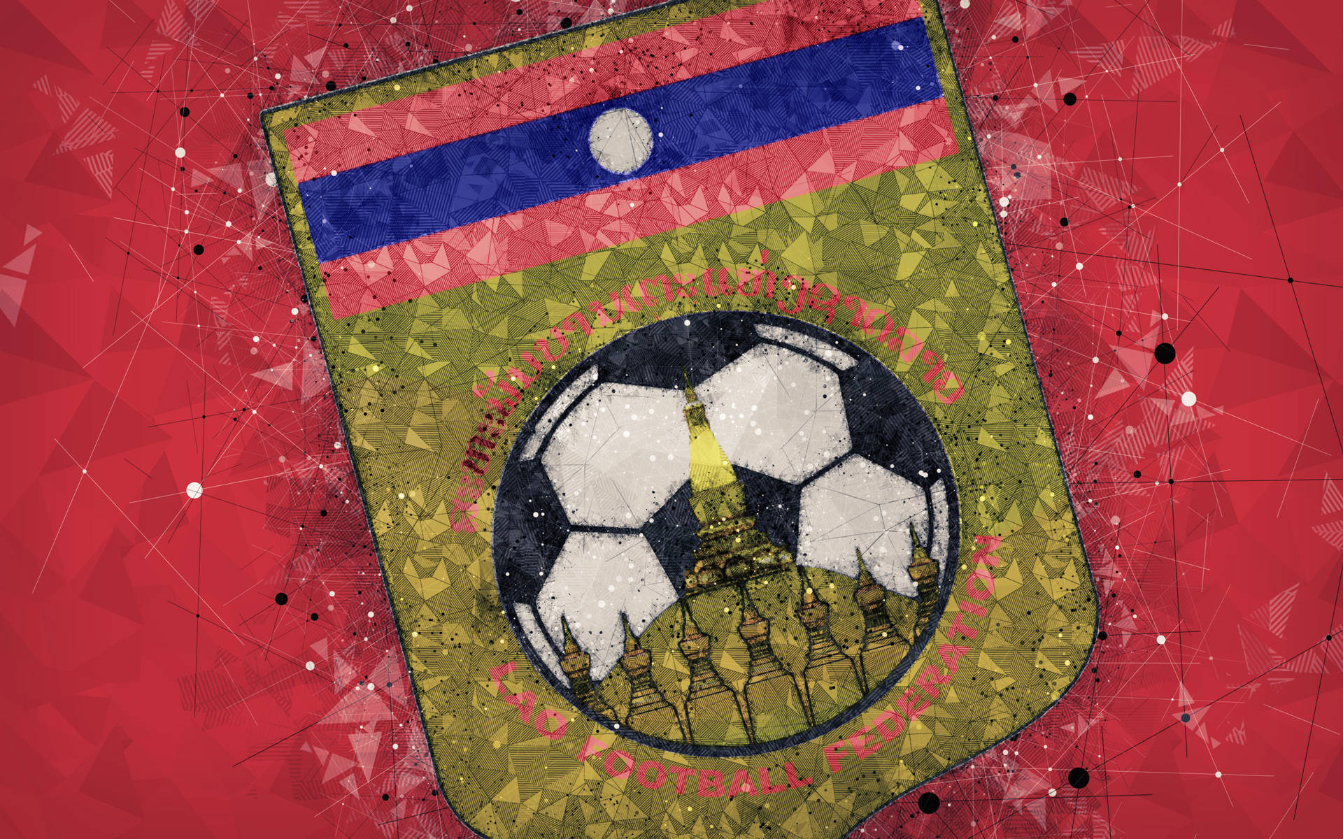 Laos Fodboldhold Wallpaper