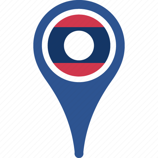 Laos Location Icon PNG