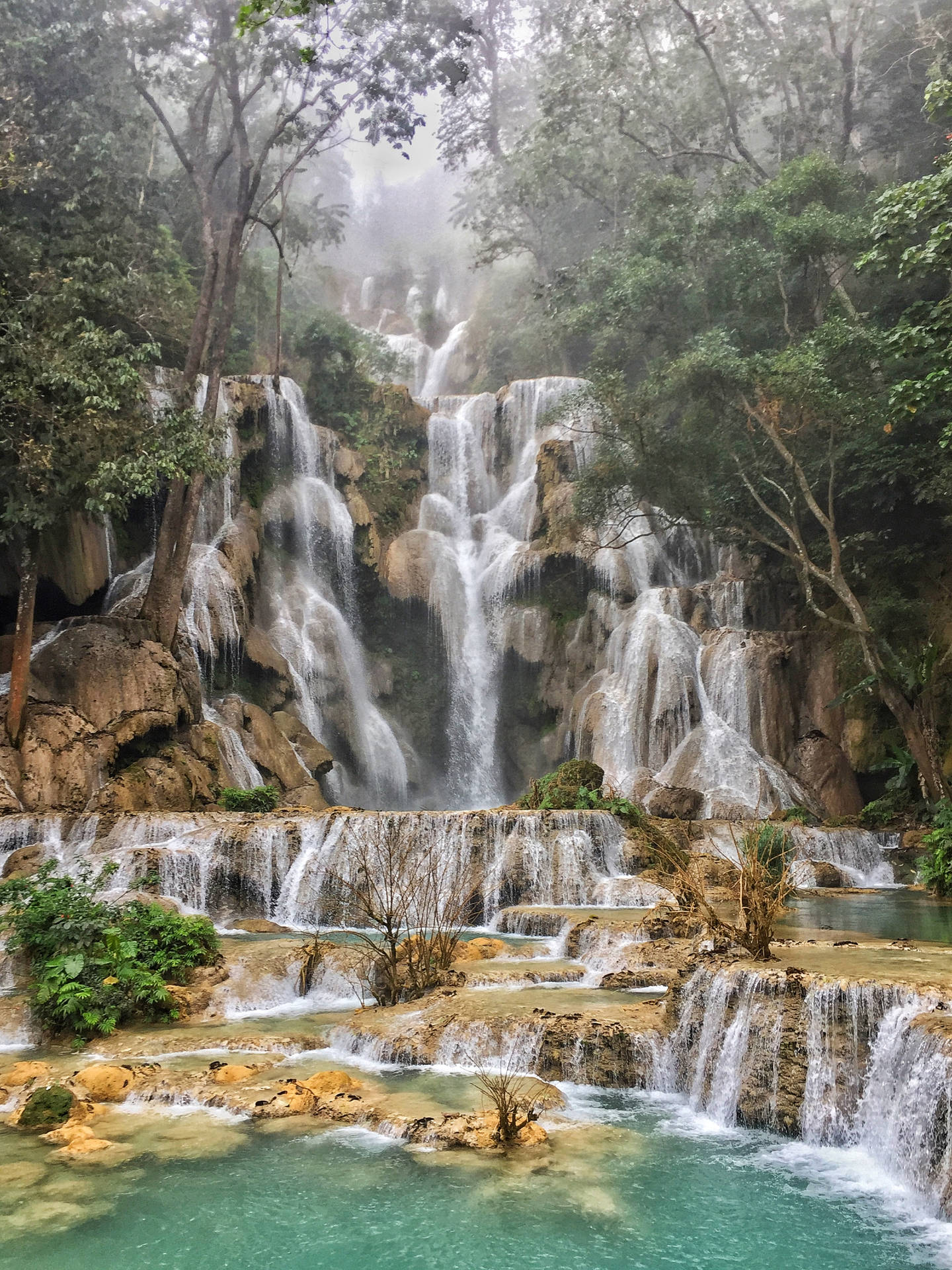 Laos Magical Kuang Si Falls