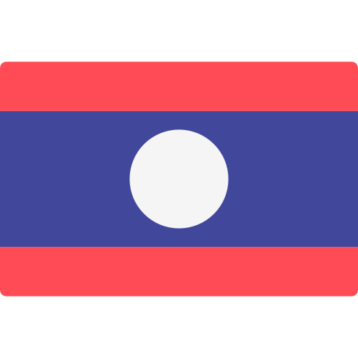 Laos National Flag PNG