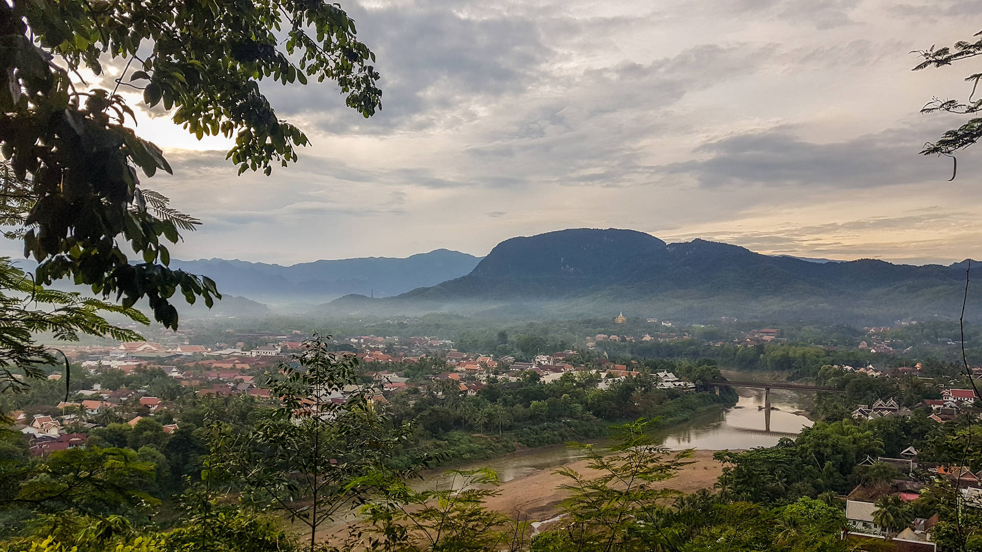 Laos Phousi Landscape