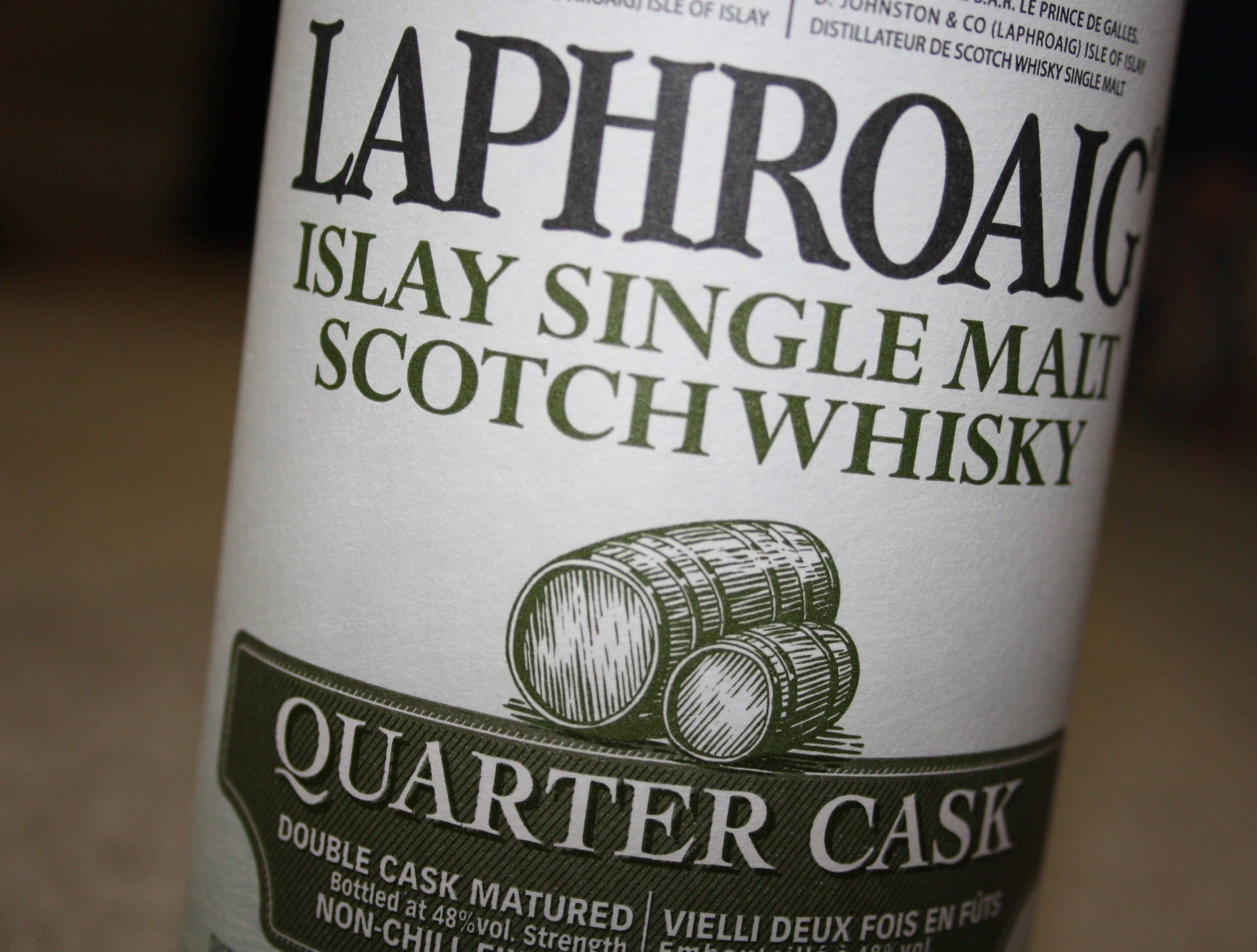 Laphroaig Islay Single Malt Whisky Wallpaper
