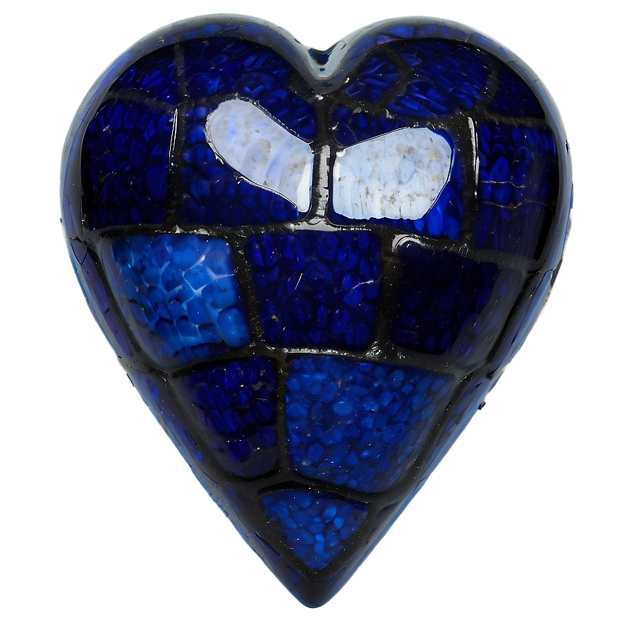 Lapis Blue Heart Png 06272024 PNG