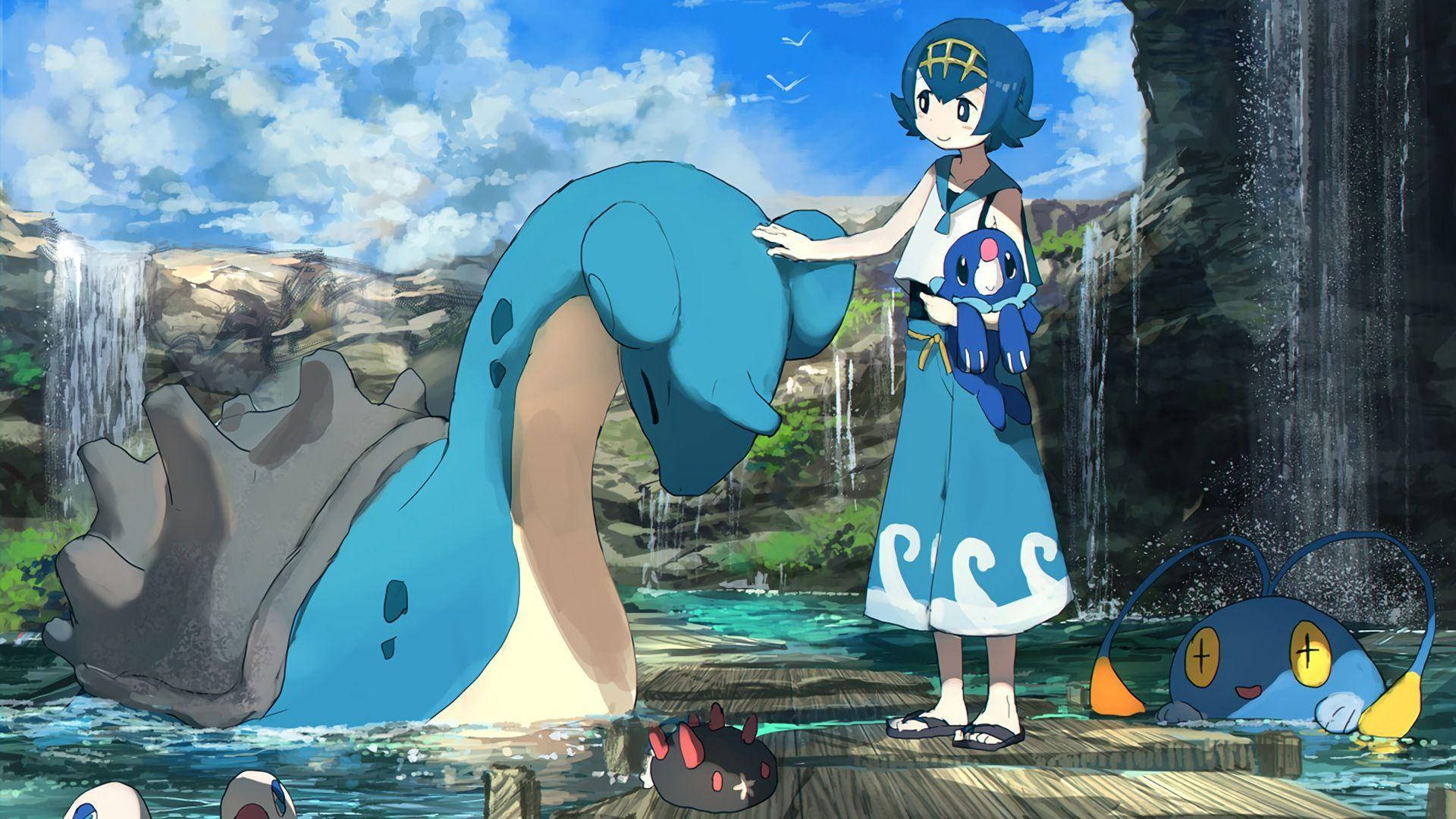 Lapras And Lana Picture