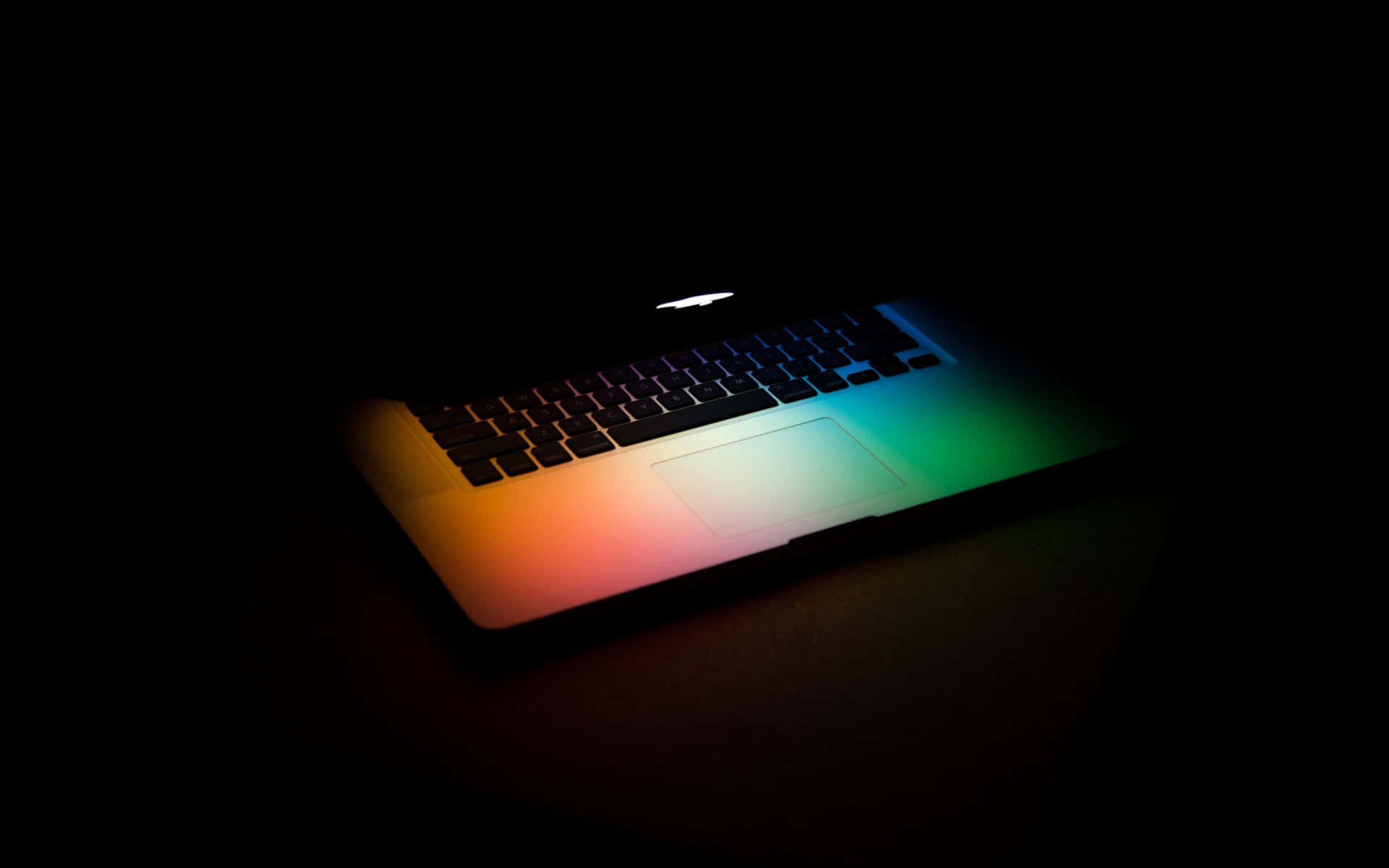 Laptop Apple Multicolored Keyboard Wallpaper